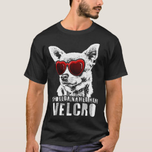 T-shirt Chien Velcro Chihuahua