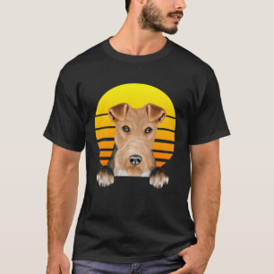 T-shirt Chien vintage Sunset Wire Fox Terrier