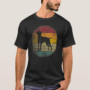 T-shirt Chien Vizsla Animal de compagnie Vintage en détres