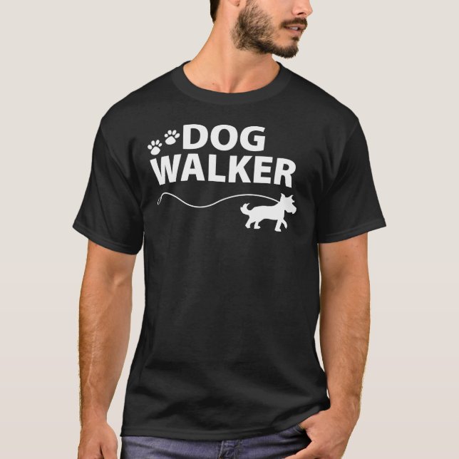 T-shirt Chien Walker (Devant)