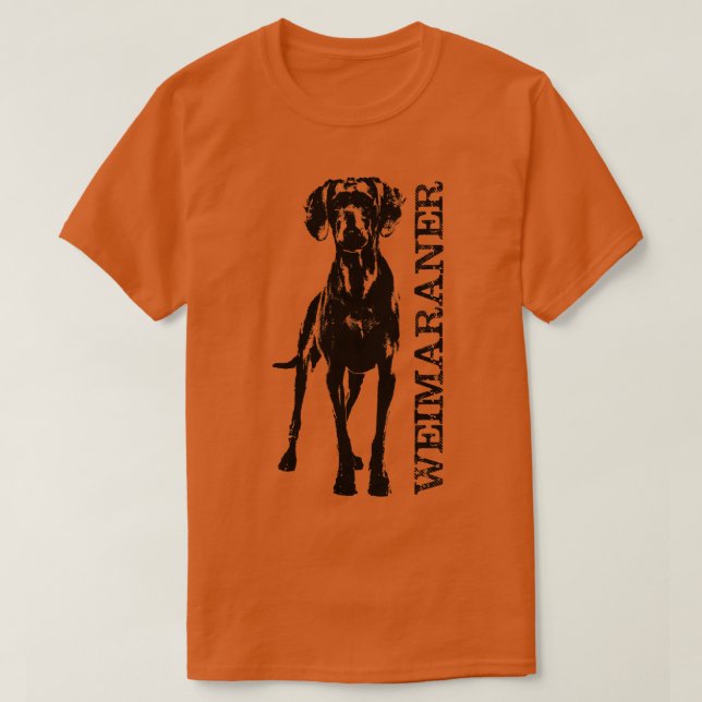 T-shirt Chien Weimaraner 2 (Design devant)