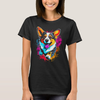 T-shirt Chien Welsh Corgi
