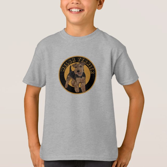 T-shirt Chien Welsh Terrier (Devant)