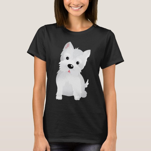 T-shirt chien westin (Devant)
