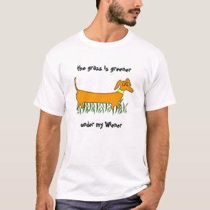 T-shirt Chien Wiener