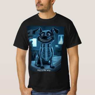 T-shirt Chien X-Ray