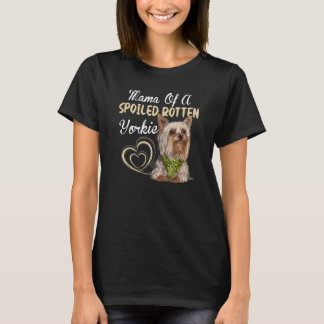 T-shirt Chien Yorkie Maman Yorkie Chien