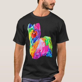 T-shirt Chien Yorkie Pour Femmes Yorkshire Terrier Mens
