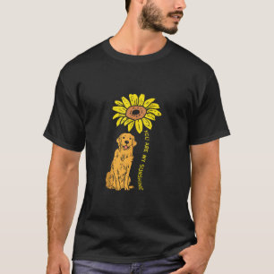T-shirt Chiendent Sunshine Golden Retriever Chien de Compa