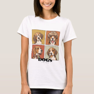 T-shirt chiens