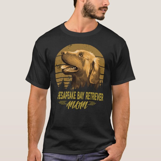 T-shirt Chiens 365 Chesapeake Bay Retriever Maman Don de c (Devant)