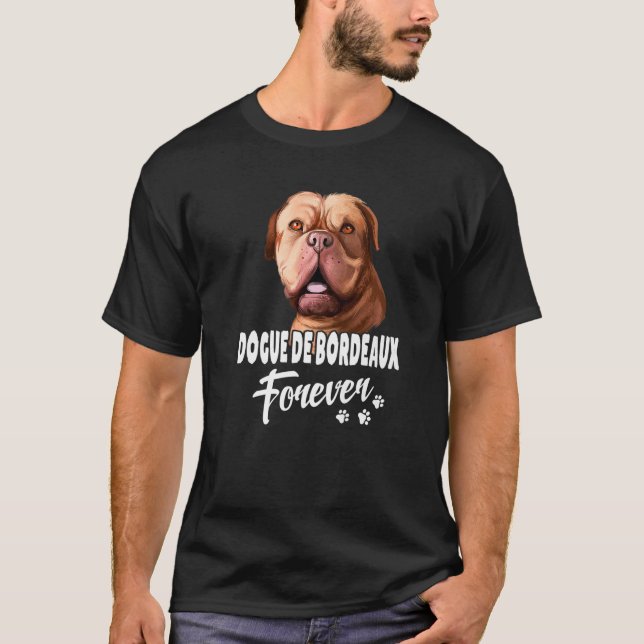 T-shirt Chiens 365 Dogue De Bordeaux Pour toujours mignon  (Devant)