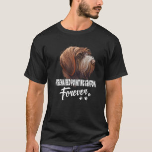 T-shirt Chiens 365 Pointing À poils durs Griffon Forever m