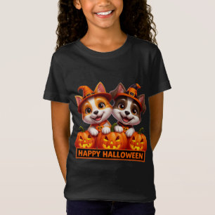 T-Shirt Chiens adorables en costumes d'Halloween