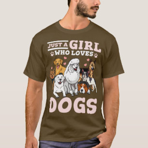 T-shirt Chiens Amoureux des chiens Poodle Allemand Berger1