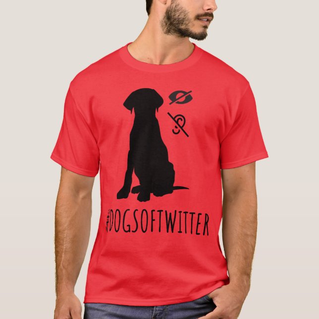 T-shirt Chiens avec défis aveugles et sourds 1 LSBNBT rétr (Devant)