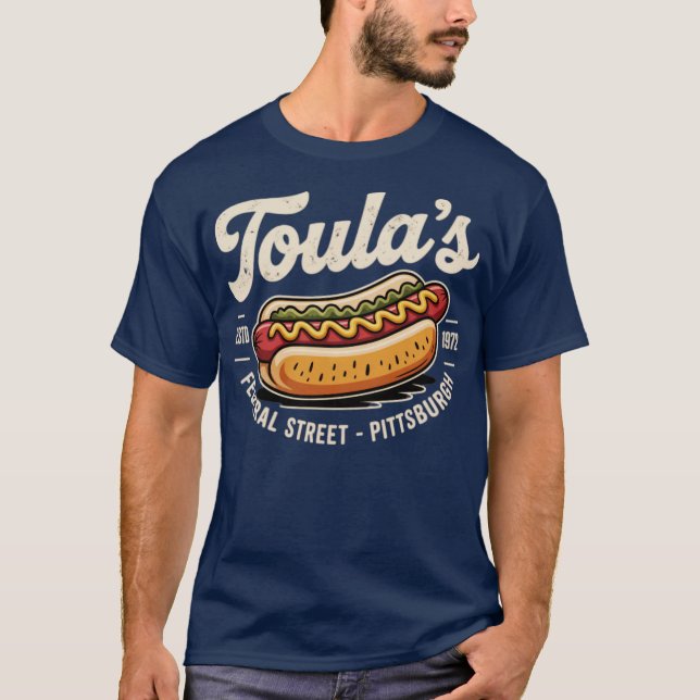 T-shirt Chiens chauds de Toula - Pittsburgh (Devant)