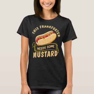 T-shirt Chiens Chauds Pour Manger Francfort