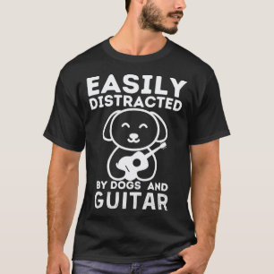 T-shirt Chiens Citation Facilement Distraits par les Chien