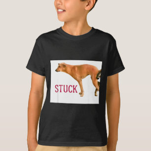 T-shirt Chiens Collés Ensemble Citation Drôle de Couple Ci