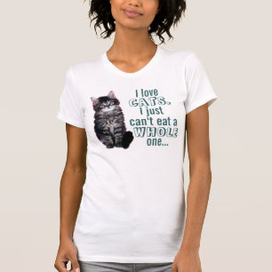 T-shirt Chiens contre des chats - amoureux des chiens