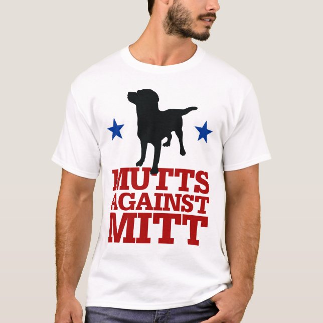 T-shirt Chiens contre le gant (Devant)