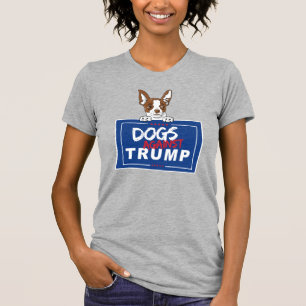T-SHIRT CHIENS CONTRE TRUMP