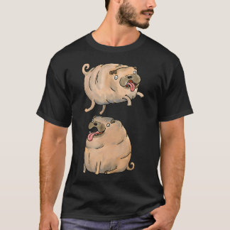T-shirt Chiens cool faisant des tours de chien cool