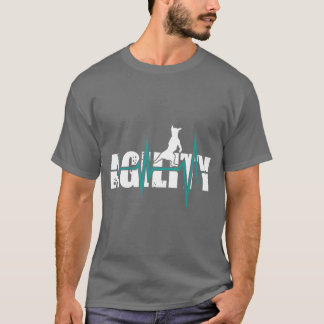 T-shirt Chiens d'agilité garçon d'agilité