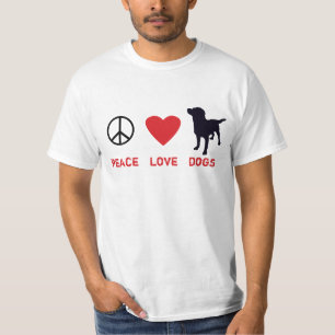 T-shirt Chiens d'amour de paix