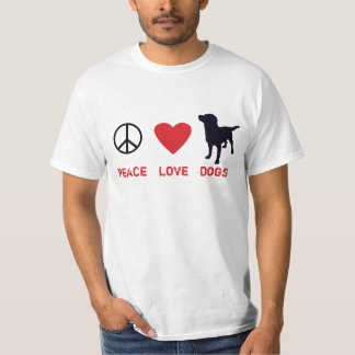 T-shirt Chiens d'amour de paix