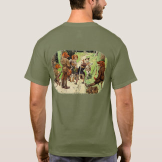 T-shirt Chiens de chasse, huntingdogs