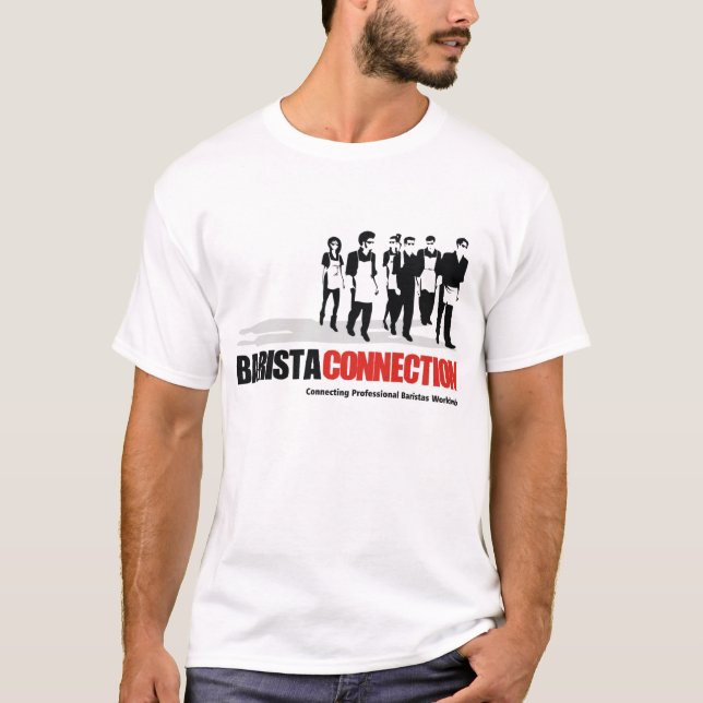 T-shirt Chiens de connexion de barman ' (Devant)