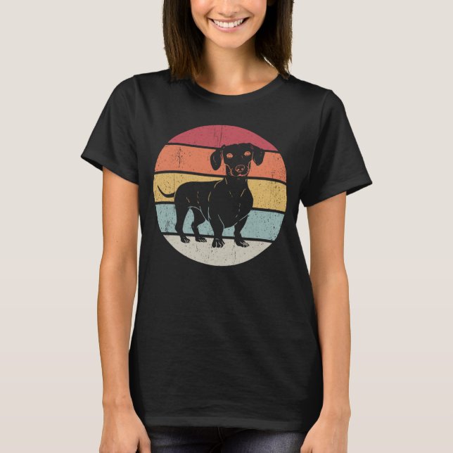 T-shirt Chiens de Dachshund (Devant)