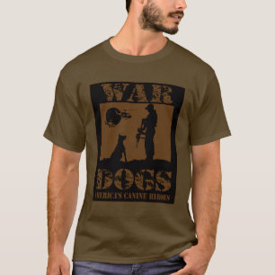 T-shirt Chiens de guerre bergers allemands