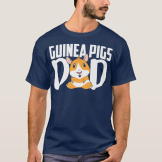 T-shirt Chiens de Guinée Papa Animal Adulte Guinée Cochon 