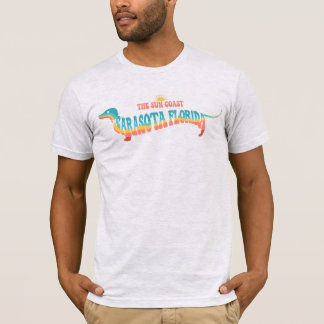 T-shirt Chiens de la plage de Sarasota Floride Dachshund R