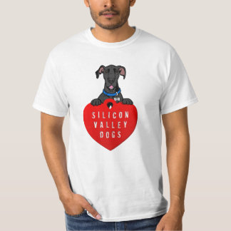 T-shirt Chiens de la Silicon Valley
