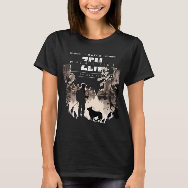 T-shirt Chiens de mer salés (Devant)