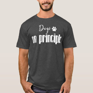 T-shirt Chiens de principe