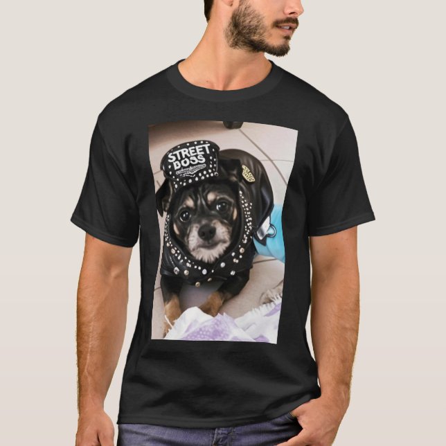 T-shirt Chiens de rue (Devant)