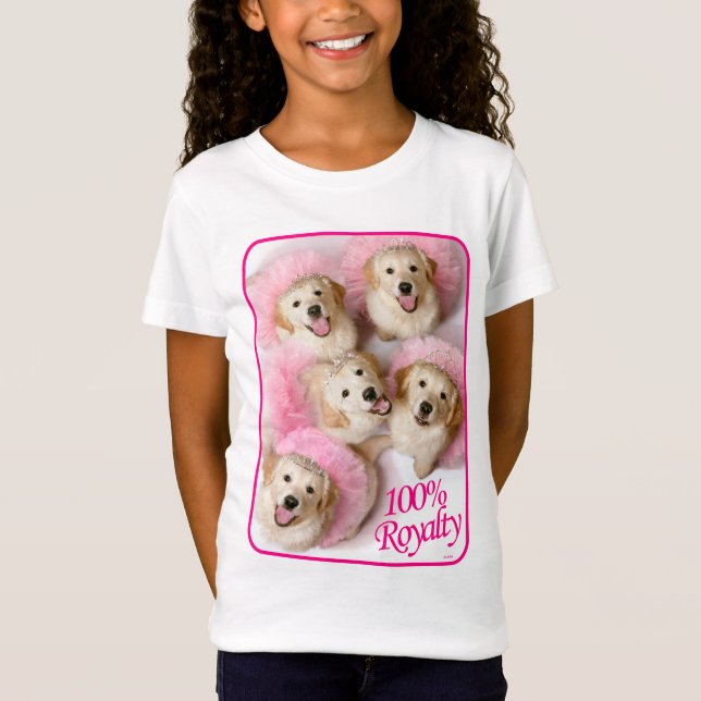 T-Shirt Chiens de Tiaras (Devant)