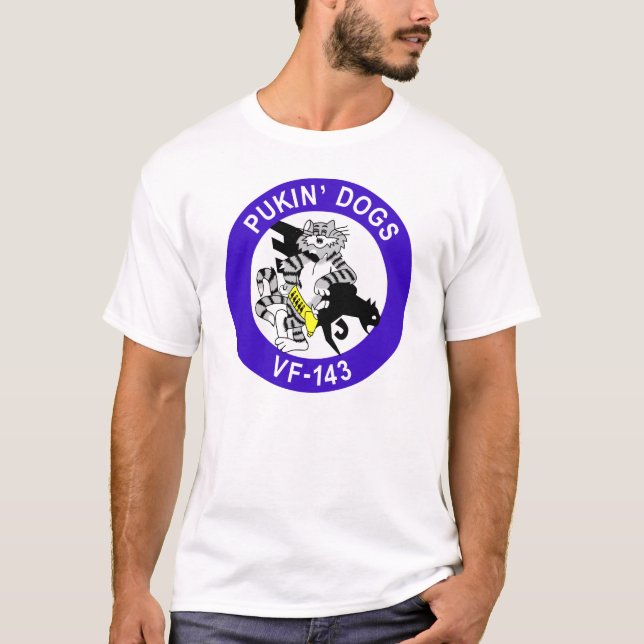 T-shirt Chiens de VF-143 Pukin (Devant)