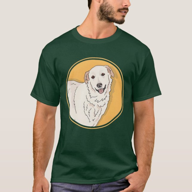 T-shirt Chiens des Pyrénées Chien Propriétaire cadeau ami (Devant)