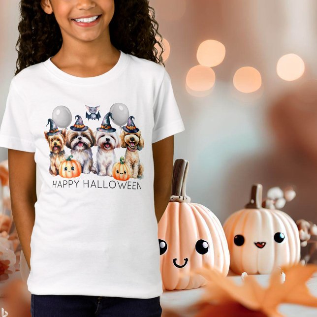 T-Shirt Chiens d'Halloween sympa (Créateur téléchargé)