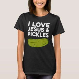 T-shirt Chiens Drôle Pour Hommes Femmes J'Aime Jésus Veget