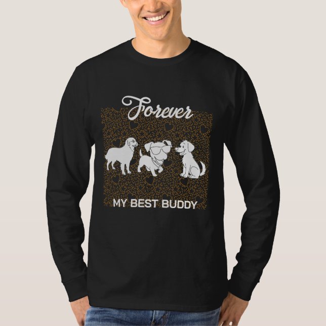 T-shirt chiens drôles (Devant)