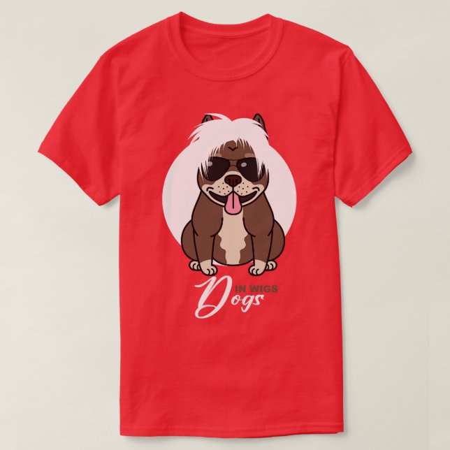 T-shirt Chiens en Chiens (Design devant)
