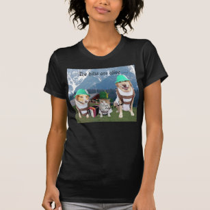 T-shirt Chiens et chat allemands drôles