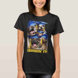 T-shirt Chiens et chats diplômés en photomaton